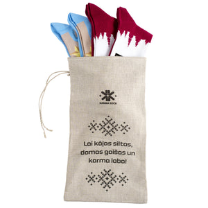 Zeķu dāvanu komplekts "Sirds un Brīvība"