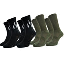 4x Vasaras plānās merino vilnas zeķu komplekts komfortam dabā